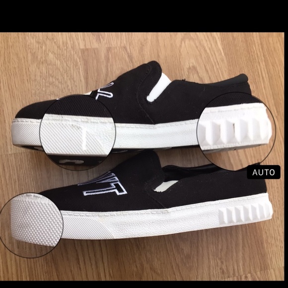 Circus By Sam Edelman Black White  “I Can’t”  Sneakers.  Size 8 - Picture 6 of 7